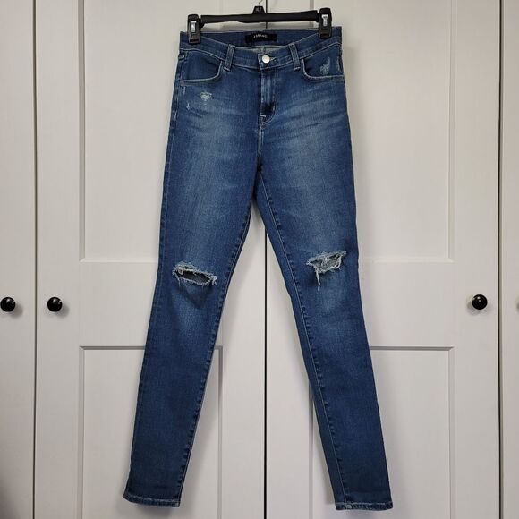 Jbrand maria high-rise skinny jeans - Picture 4 of 11